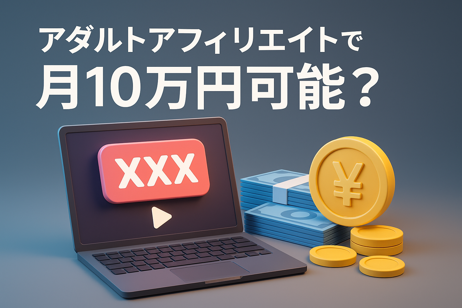 アダルトアフィリエイトで月10万円可能？