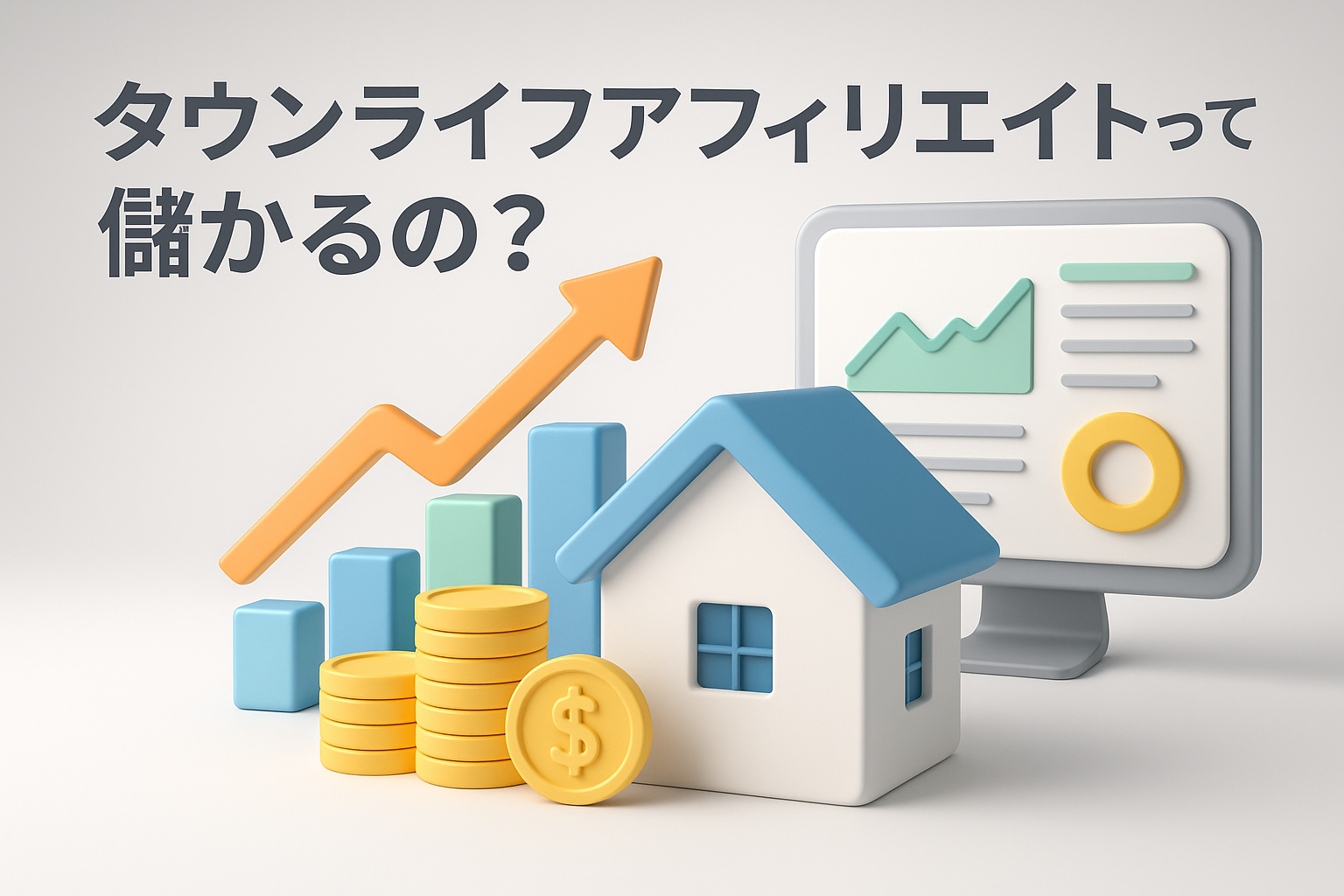 タウンライフアフィリエイトって儲かるの？