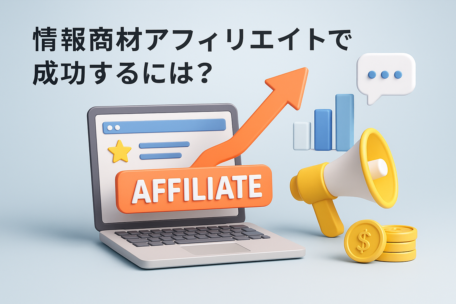 情報商材アフィリエイトで成功するには？