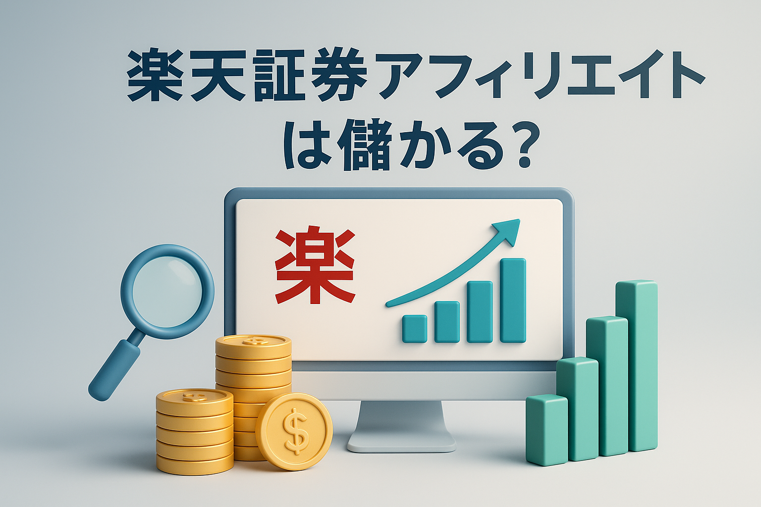 楽天証券アフィリエイトは儲かる？