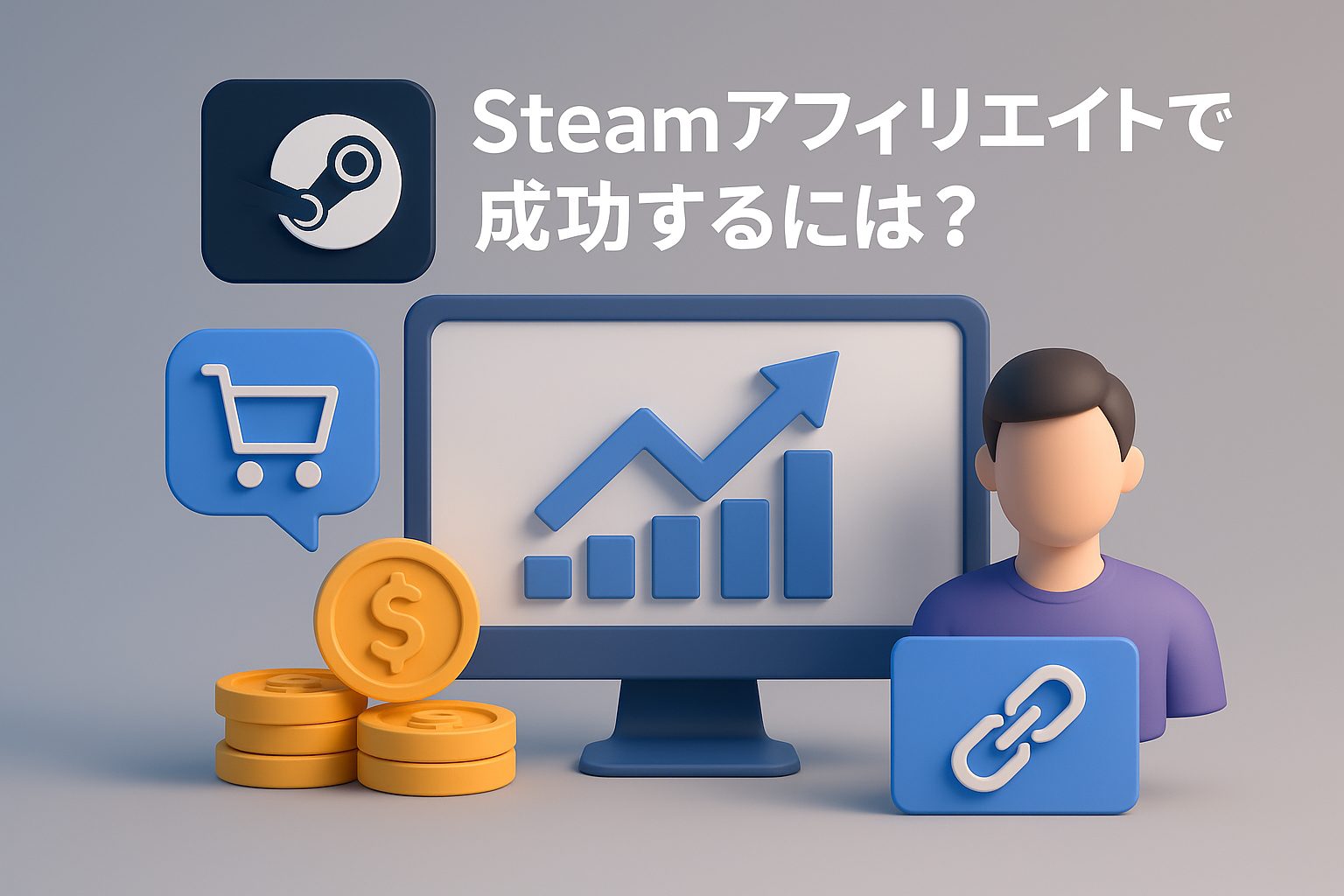 Steamアフィリエイトで成功するには？
