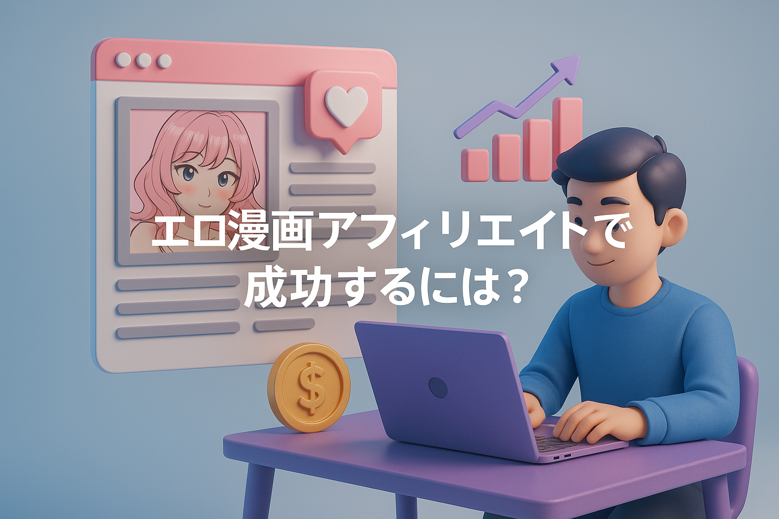 エロ漫画アフィリエイトで成功するには？