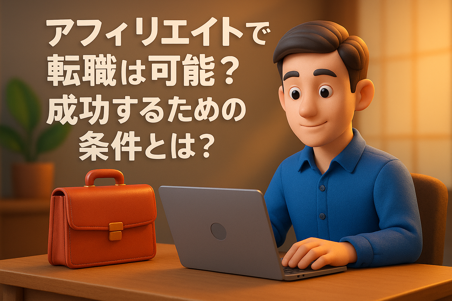 アフィリエイトで転職は可能？成功するための条件とは？
