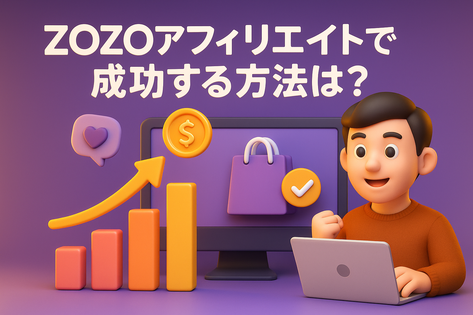 ZOZOアフィリエイトで成功する方法は？