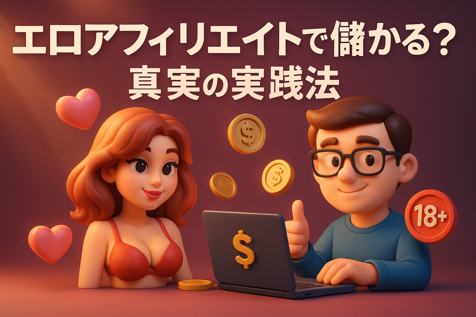 エロアフィリエイトで儲かる？真実の実践法