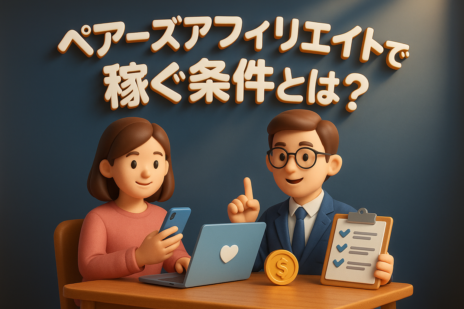ペアーズアフィリエイトで稼ぐ条件とは？