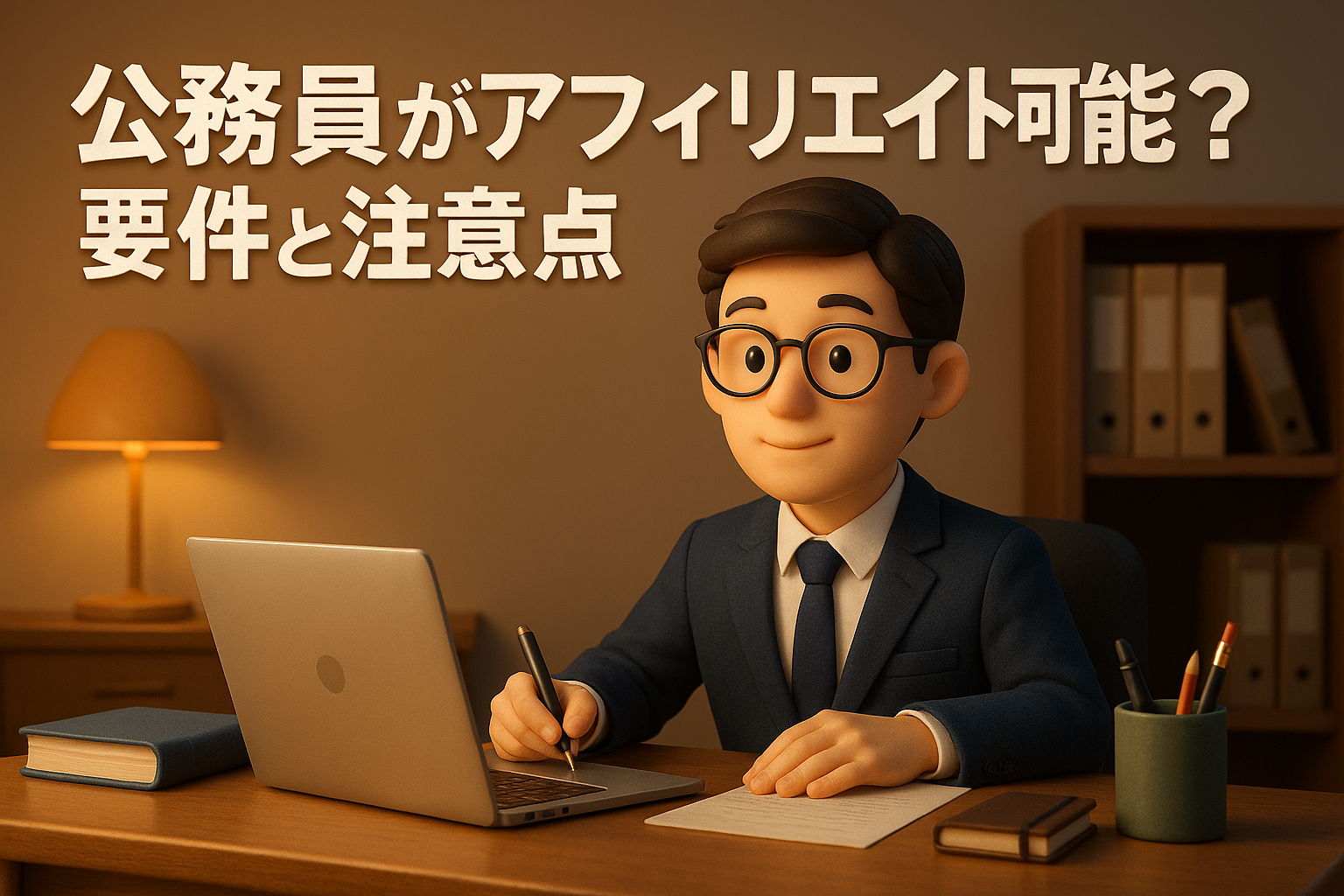 公務員がアフィリエイト可能？要件と注意点