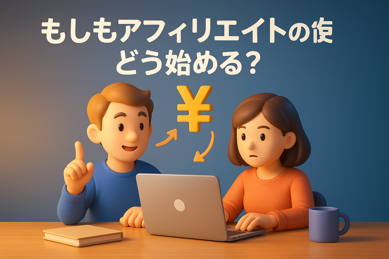もしもアフィリエイトの使い方、どう始める？