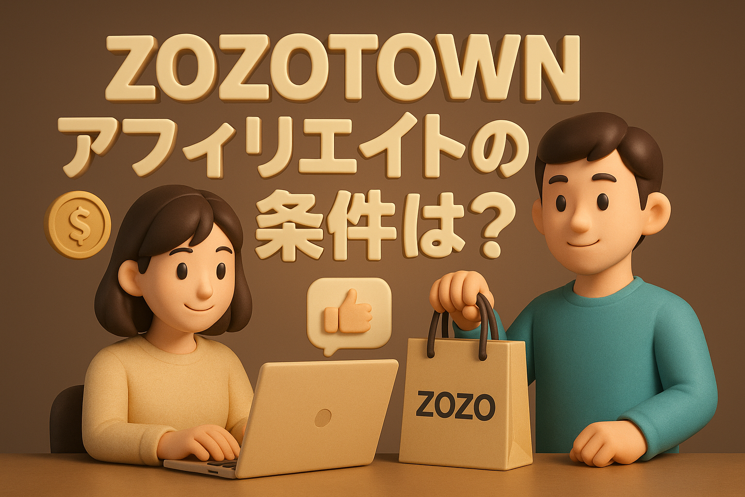 ZOZOTOWNアフィリエイトの条件は？